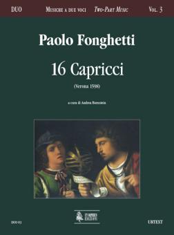 16 Capricci (Verona 1598) 