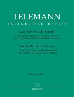 12 Sonate metodiche TWV 4:41 Standard
