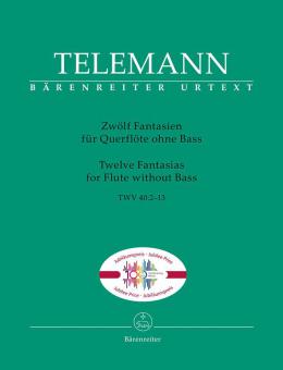 12 fantasie per flauto traverso senza basso Standard
