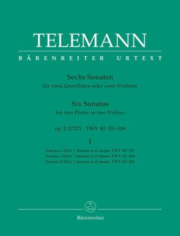 6 Sonate op. 2 volume 1 Standard