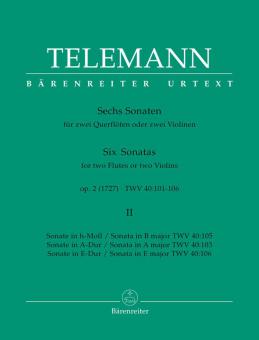6 Sonate op. 2 volume 2 Standard