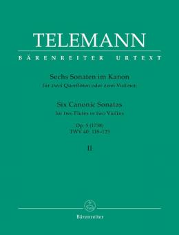 6 Sonate in canone op. 5 volume 2 Standard