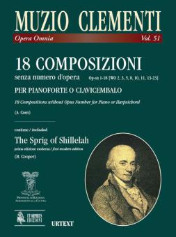 18 Compositions without op. number 