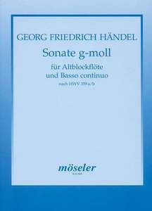 Sonata G Minor HWV 359A/B 