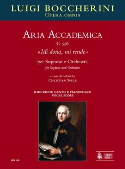 Aria Accademica Mi dona, mi rende G556 