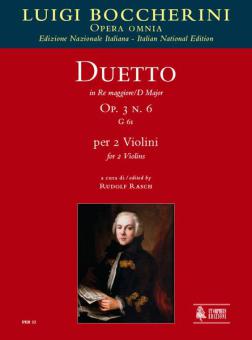 Duetto in D Major op. 3/6 G61 