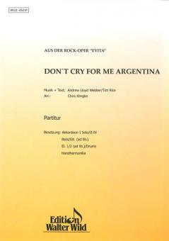 Don't Cry For Me Argentina 