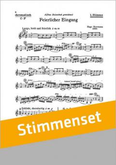 Feierlicher Eingang 
