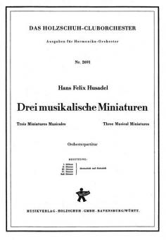 3 musikalische Miniaturen 