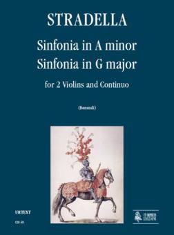 Sinfonia in A minor - Sinfonia in G major 