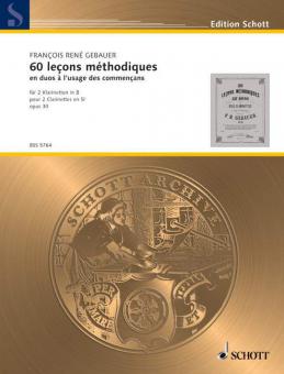 60 lecons méthodiques op. 30 Standard
