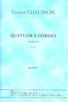 Streichquartett en ut mineur (Inacheve) Op. 35 