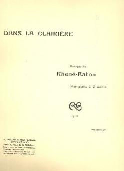 Dans La Clairiere 