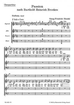 Passion nach Barthold Hinrich Brockes HWV 48 