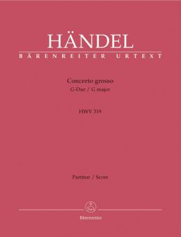 Concerto grosso G-Dur op. 6/1 HWV 319 