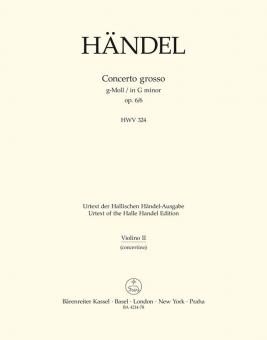 Concerto grosso g-Moll op. 6/6 HWV 324 