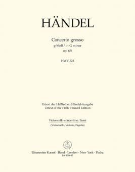 Concerto grosso g-Moll op. 6/6 HWV 324 