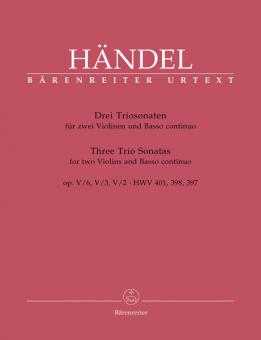 3 Triosonaten op. 5 Standard