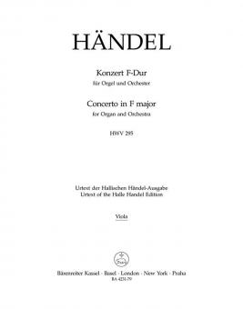 Konzert Nr. 13 F-Dur HWV 295 