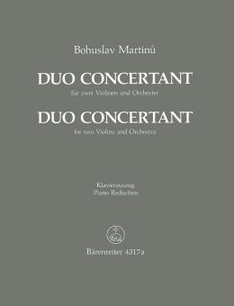 Duo concertant (1937) für Zwei Violinen und Orchester Standard