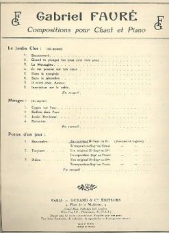 Poeme d'un Jour Nr. 1 