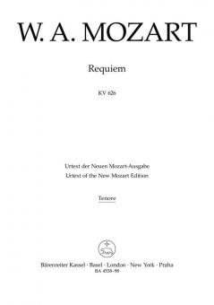 Requiem KV 626 