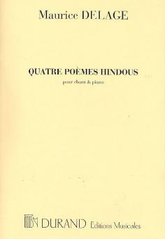4 Poemes Hindous 