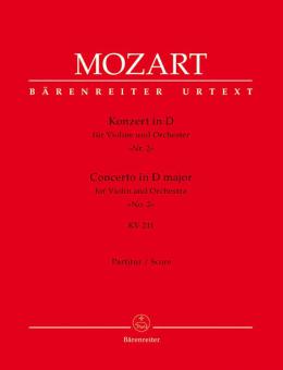 Konzert Nr. 2 D-Dur KV 211 Standard