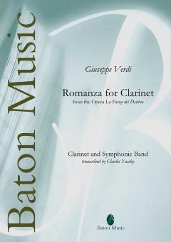 Romanza For Clarinet From The Opera La Forza del Destino Standard