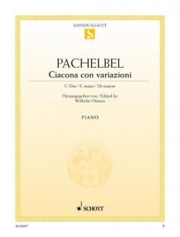 Ciacona Con Variazioni C Major Standard