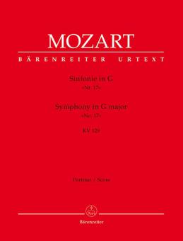 Sinfonie Nr. 17 G-Dur KV 129 Standard