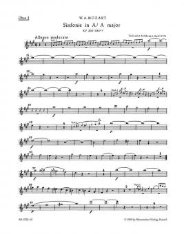 Sinfonie Nr. 29 A-Dur KV 201 (186a) 