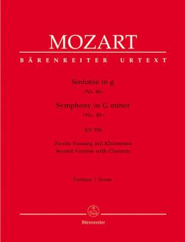 Sinfonia n. 40 in sol minore KV 550 Standard