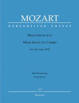 Missa brevis in sol maggiore KV 140 (Anh. 235d) Standard