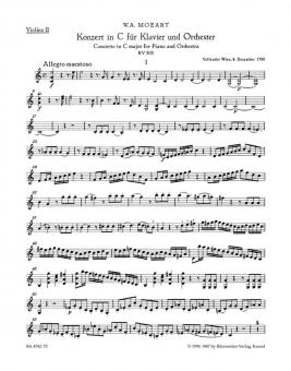 Konzert Nr. 25 C-Dur KV 503 Standard