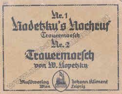 Radetzky's Nachruf 