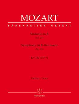 Sinfonie Nr. 24 B-Dur KV 182 (173dA) Standard