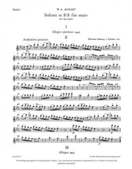 Sinfonie Nr. 24 B-Dur KV 182 (173dA) 