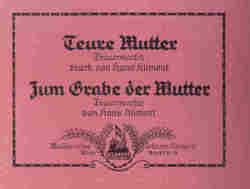 Zum Grabe der Mutter 