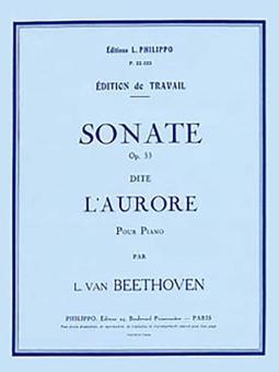 Sonate No. 21 op. 53 L'Aurore 