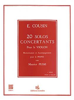 20 Solos concertants serie No. 1 