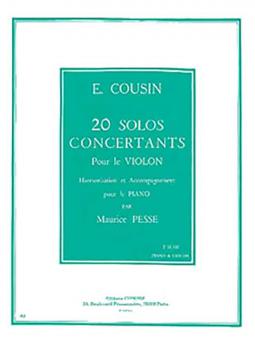 20 Solos concertants serie No. 2 