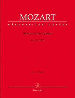 Misericordias domini KV 222 (205a) Standard