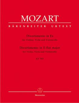 Divertimento in Mi bemolle maggiore KV 563 Standard