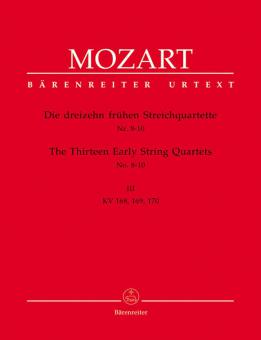 The 13 Early String Quartets 3 