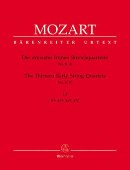 I 13 primi quartetti per archi volume 3 Standard