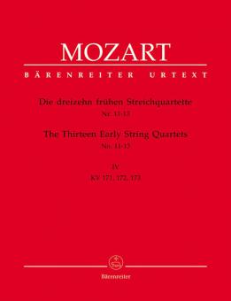 13 primi quartetti per archi volume 4 Standard