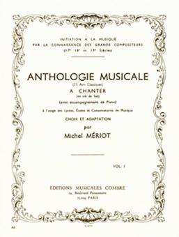 Anthologie musicale 1 