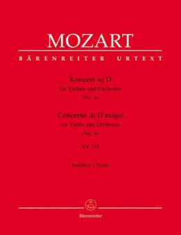 Konzert Nr. 4 D-Dur KV 218 Standard