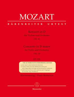 Concerto n. 4 in re maggiore KV 218 Standard